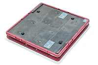 Afag WT-250x250-ST-1UF workpiece carrier pallet with roller bearing pair 250x250mm / 17kg, model 1