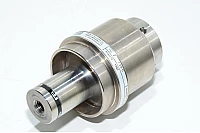 Rinco Ultrasonics 1:2.5 TI 1845 black titanium 20kHz booster amplifier with shoulder for ultrasonic welding devices