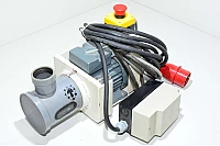 Brushing gizmo with VEM K21R 71 G 8 electrical motor and peripherals