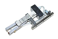Heat cutter assembly with actuator on the left, semi-complete 2