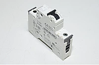 10A 1-vaihe C-tyypin automaattisulake / johdonsuojakatkaisija Siemens 5SY41 C10 230VAC / 400VAC, musta vipu