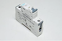 2A 1-phase C-type automatic fuse / circuit breaker Siemens 5SY61 C2 230VAC / 400VAC, grey lever