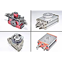 Pneumatic rotary actuators and rotary tables Pneumatic rotary actuators and rotary tables