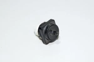 Telemecanique Square D type D class 9001 operator head 9001-D1G2S black selector switch with thumb grip 2-position maintained with square black bezel IP65 *no lever*