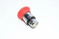Telemecanique Harmony style XB4 series operator head ZB4-BS844 40mm latching red emergency-stop mushroom button (turn to reset) with metal frame IP66