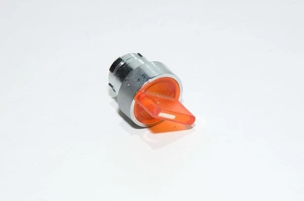 Telemecanique XB2-B series operator head ZB2-BK125 yellow selector switch with 2-position maintained with metal frame IP65
