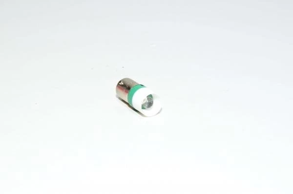 BA9S green basic 5mm LED lamp