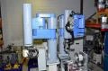 Sankyo Sklam SR8447 ja SR8837 Scara tyyppiset robotit + 2x SC3000 + teräs pöytä + Siemens Simatic PC + Tarra aplikaattori