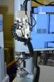 Sankyo Sklam SR8447 ja SR8837 Scara tyyppiset robotit + 2x SC3000 + teräs pöytä + Siemens Simatic PC + Tarra aplikaattori