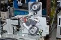 Sankyo Sklam SR8447 ja SR8837 Scara tyyppiset robotit + 2x SC3000 + teräs pöytä + Siemens Simatic PC + Tarra aplikaattori