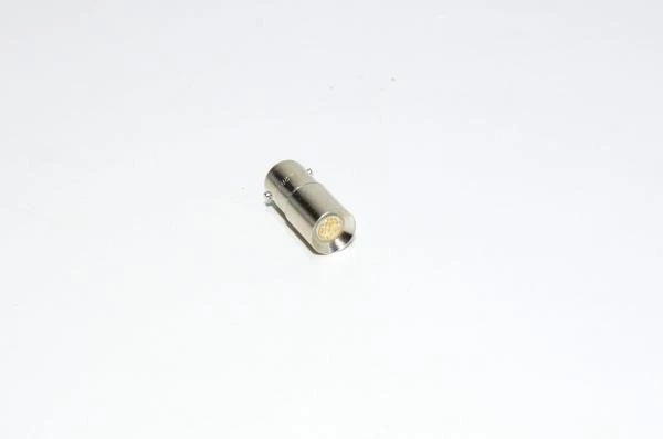BA9S yellow full metal jacket LED lamp