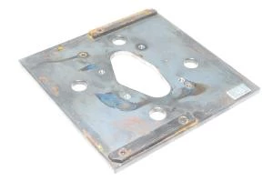 Afag WT-160-160-ST teräksinen kuljetuslevy 160x160x5mm Afag:n työkappaleen kuljettimeen, malli 1