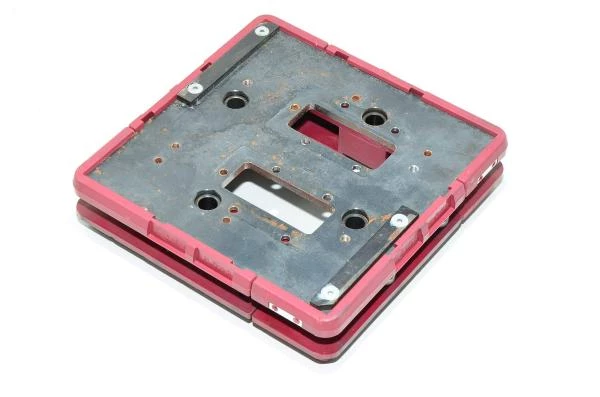 Afag WT-160-160-ST-1UF workpiece carrier pallet with roller bearing pair 160x160mm / 11kg, model 3