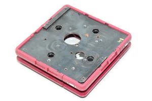 Afag WT-160-160-ST-1UF palettikuljetin / työkappaleen kuljetin kelkka rullalaakeriparilla 160x160mm / 11kg, malli 4