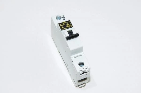 6A 1-phase C-type automatic fuse / circuit breaker AEG Elfa E81 C6 230VAC / 400VAC