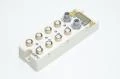 Omron DRT1-OD08CL-1 vesitiivis DeviceNet transistori I/O terminaali jossa 8x syöttävää transistörilähtöä 24VDC 500mA