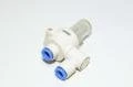 SMC ZFB200-08 swivel elbow air suction filter with blue one touch fittings for 8mm tubes