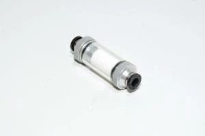 Pisco VFU 2-66 in-line tyyppinen alipainesuodatin pikaliittimillä 6mm letkuille
