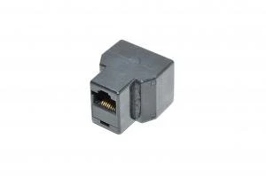 RJ45 Y-adaptori musta