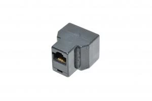 RJ45 Y-adaptori musta