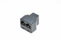 RJ45 Y-adaptori musta