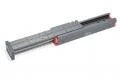 Gimatic Z-16150 dual rod pneumatic slide table with linear guide