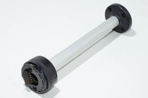 Auer Signal towermodulsignal70 module type BMR 200 303 900 pole mount base on 250mm aluminium tube with plastic foot