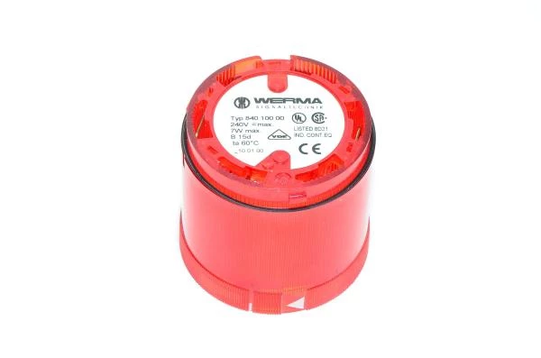 Werma signaltechnik Kombisign 70 module type 84010000 red light module BA15D