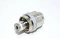 Rinco Ultrasonics 1:2 TI 3051 white titanium 35kHz booster amplifier with shoulder for ultrasonic welding devices
