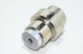 Rinco Ultrasonics 1:2 TI silver titanium 20kHz booster amplifier with shoulder for ultrasonic welding devices