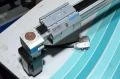 Festo DGEL-25-1600-ZE-KF-GK-LV-RK-KG 161007 electrical belt driven linear actuator with recirculating ball bearing guide