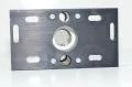 Slide bearing guide assembly 65x120x105mm with 2x 240x20mm guide shafts + 216x120x15mm mounting bracket
