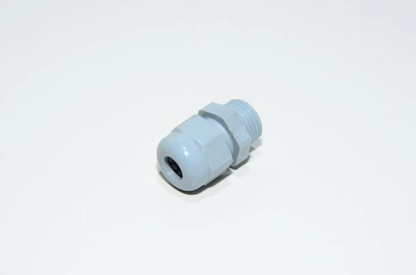 PG9, OBO V-TEC PG9 SGR 2022613 cable gland for 2.5...8mm cable, gray, plastic, IP68