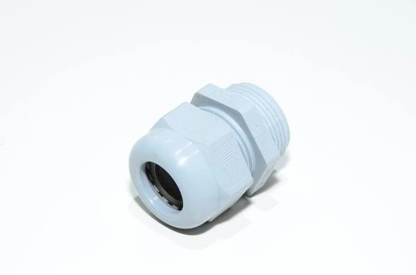 PG21, OBO V-TEC PG21 SGR 2022664 cable gland for 9...18mm cable, gray, plastic, IP68