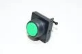 SMC VM-33CB operator head, green flush pushbutton (for VZM500 series valvemodules)