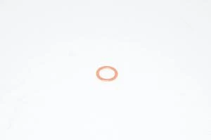 10x14x1mm DIN 7603A kuparialuslevy / tiivisterengas, tasainen *uusi*