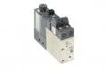 SMC ZX1101-K15LNZ-ECN-Q (ZX10) vacuum ejector with 1mm nozzle, 24VDC solenoid valve operated suction and blow-out, ZSE2 vacuum pressure switch