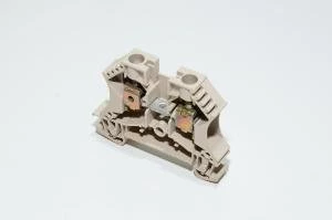 Weidmüller WDU 10 1020300000 10mm² 1000V 57A tumma beige W-sarja W-vakio yksikerrosläpimenoriviliitin ruuvikiinnityksellä