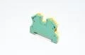Weidmüller WPE 6 1010200000 6mm² 800V yellow green W-series W-standard grounding single-level feed-through terminal block with screw connection