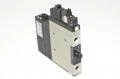 SMC ZM131HF-K5LZ-E55CN-Q multistage ejector with 1,3mm nozzle, 24VDC solenoid valve operated suction and blow-out, ZSE1 digital vacuum pressure switch