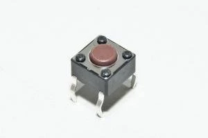 Multicomp MCDTS6-1N, 6.5x4.5mm, 4,3mm, 160g, 1x NO, piirilevypainike *uusi*