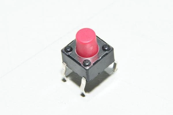 Multicomp MCDTS6-3R, 6.5x4.5mm, 7mm, 260g, 1x NO, tactile switch *new*