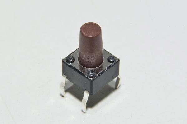Multicomp MCDTS6-5N, 6.5x4.5mm, 9,5mm, 160g, 1x NO, piirilevypainike *uusi*