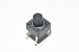 Multicomp MCDTS6-3K, 6.5x4.5mm, 7mm, 100g, 1x NO, piirilevypainike *uusi*