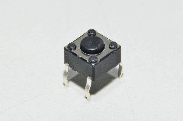 Multicomp MCDTS6-1K, 6.5x4.5mm, 4,3mm, 100g, 1x NO, tactile switch *new*