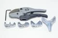 Carl Kammerling CK tools T2240 multi cutters for cable gutters, tubes, plastic profiles + 5x interchangeable anvils