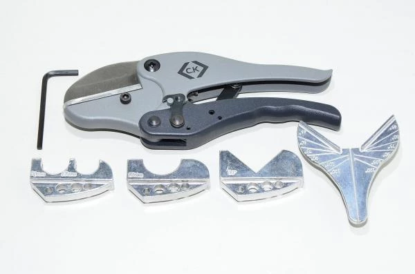 Carl Kammerling CK tools T2240 multi cutters for cable gutters, tubes, plastic profiles + 5x interchangeable anvils