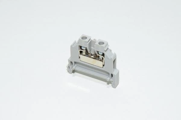 Schlegel Electrokontakt IK5 750V 32A 4mm² gray Fixblock-series single-level feed-through terminal block with screw connection