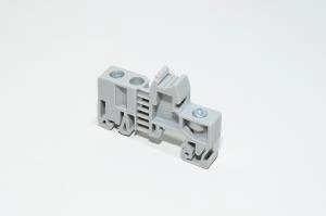 Phoenix Contact E/UK 1201442 gray end bracket with screw connection