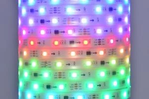 Worldsemi HC-T12V-10L-30LED-W-IP60 WS2811 12VDC 36W 30LED/m IP60 flexible digital LED strip, 5m reel *new*